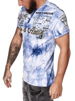 OneRedox Herren T-Shirt Kurzarm Rundhals Cote d Azur Tee Modell 3559