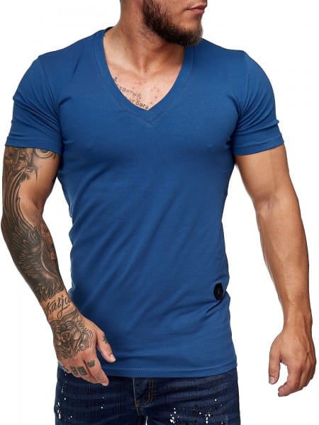 Herren T-Shirt Poloshirt Shirt Kurzarm Printshirt Polo Kurzarm 8031ST