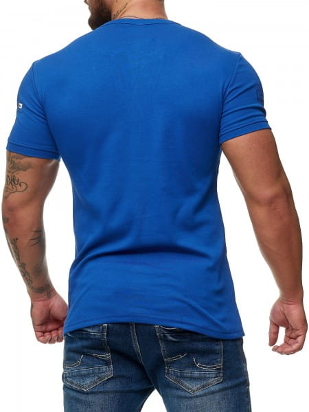 Herren T-Shirt Poloshirt Shirt Kurzarm Printshirt Polo Kurzarm 3459C