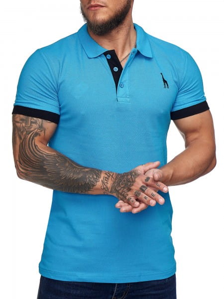 T-Shirt homme Polo Chemise Polo manches courtes Polo manches courtes 1404c
