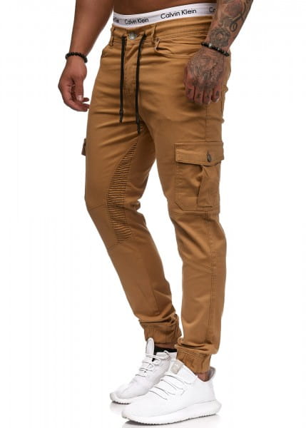 Herren Chino Hose Jeans Designer Chinohose Slim Fit Männer Skinny 3207C