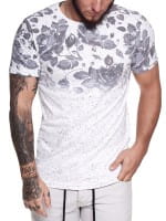 Herren T-Shirt Kurzarm Weiter Ausschnitt Oversize Tee Modell 1468