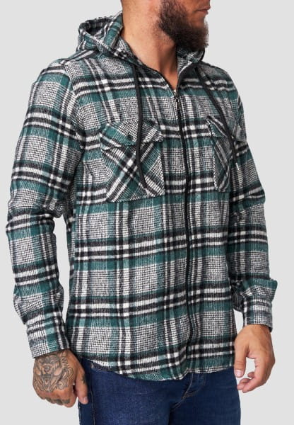 OneRedox Herren Flanell Jacke J-250C