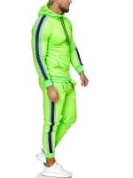 Heren trainingspak trainingspak fitness streetwear jg-1084