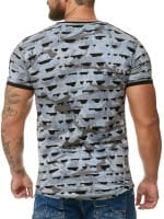 OneRedox Chemise à capuchon à capuchon manches longues Chemise à manches courtes Sweat-shirt à manches courtes T-Shirt Modèle 1330