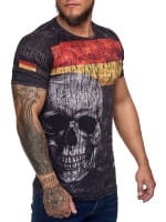 Heren T-Shirt Poloshirt Korte mouw Printshirt Poloshirt Korte mouw shirt-countr