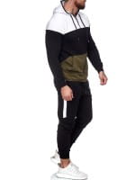 Survêtement de jogging pour hommes Survêtement de sport Survêtement de sport Streetwear jg-1083