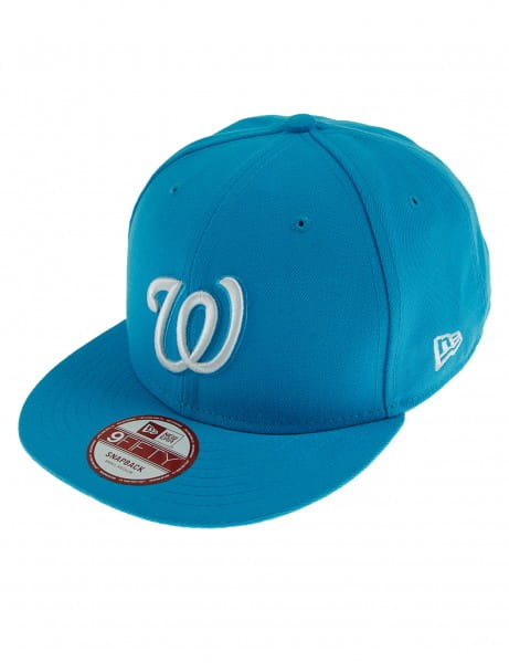 Nieuwe Era 9fifty Baseball Cap Cappy Washington Nationals Aqua