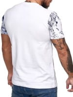 Herren T-Shirt Poloshirt Shirt Kurzarm Printshirt Polo Kurzarm 3DS2