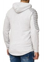 OneRedox Pull à capuche Hoodie Sweater Sweater tricoté à capuche Pull à manches longues pour homme modèle 1270