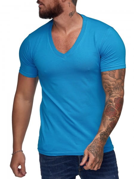 Herren T-Shirt Poloshirt Shirt Kurzarm Printshirt Polo Kurzarm BS500C