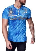 Herren T-Shirt Kurzarm Rundhals Saint Tropez Modell 3602