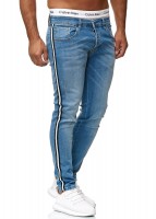 OneRedox Designer Jeans Pantalons Jeans pour hommes Coupe Régulière Skinny Fit Basic Stretch Jeans Pantalons Modèle 611