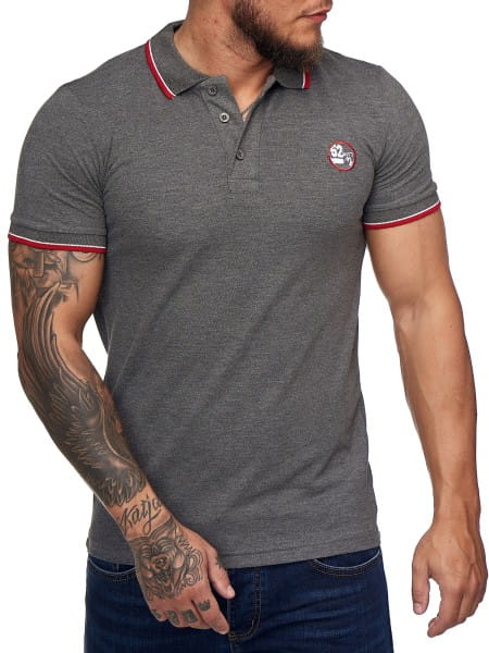 Heren T-Shirt Poloshirt Korte mouw Printshirt Polo Korte mouw 1403c1