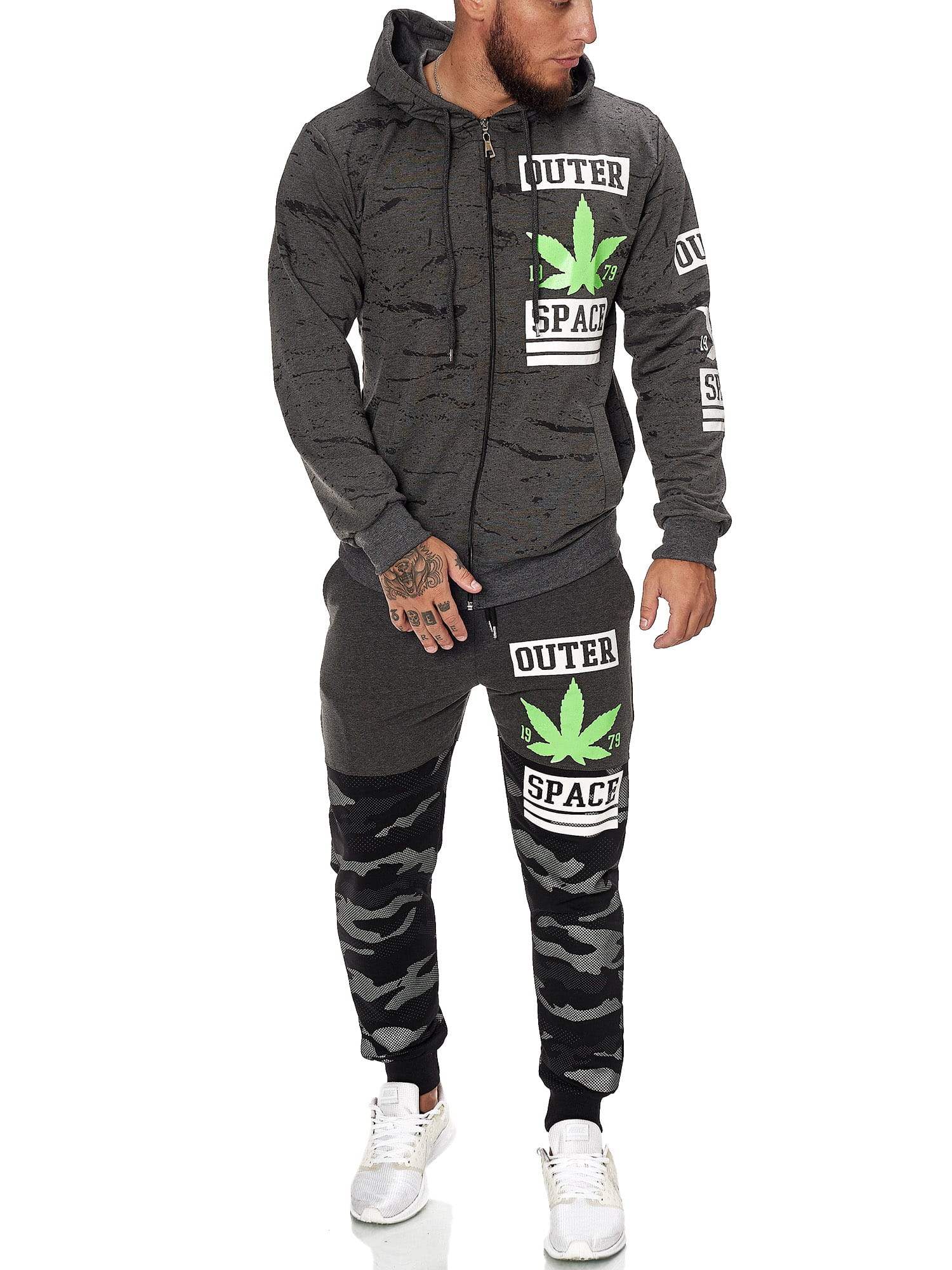 Jogginganzug Trainingsanzug Sportanzug Jogger Fitness Streetwear Herren