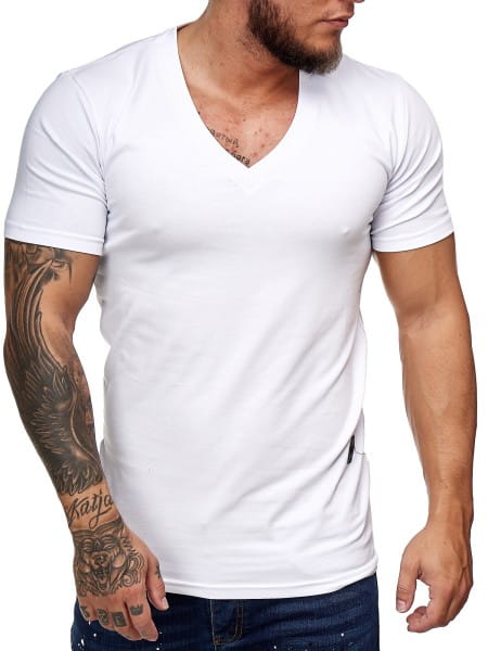 Herren T-Shirt Poloshirt Shirt Kurzarm Printshirt Polo Kurzarm 8031ST