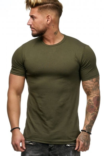 OneRedox Chemise pour homme Sweat à capuche à manches longues Chemise à manches courtes Sweatshirt T-Shirt 982