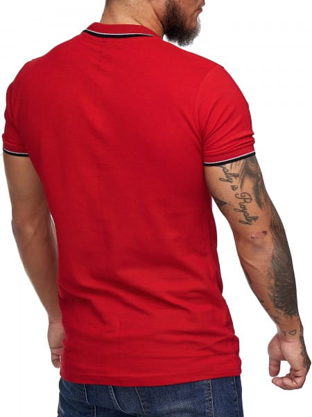 T-Shirt homme Polo Chemise Polo Manches courtes Printshirt Polo Manches courtes Manches courtes 1403c1
