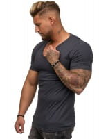OneRedox Chemise pour homme Sweat à capuche à manches longues Sweat à manches courtes Sweatshirt manches courtes T-Shirt bs-500